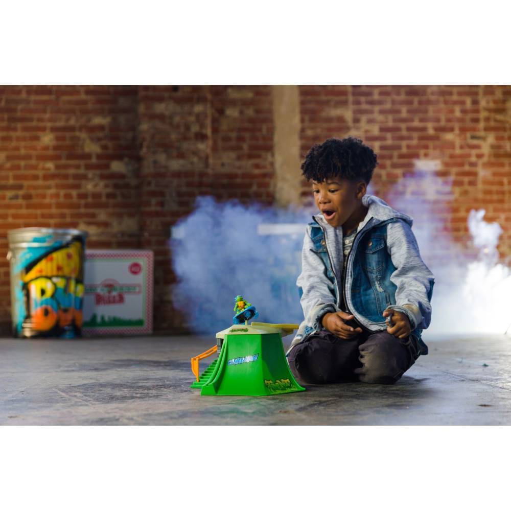 Внешний вид Игровой набор FUNRISE TMNT Черепашки-Ниндзя классические мини Скейт-парк (71053)