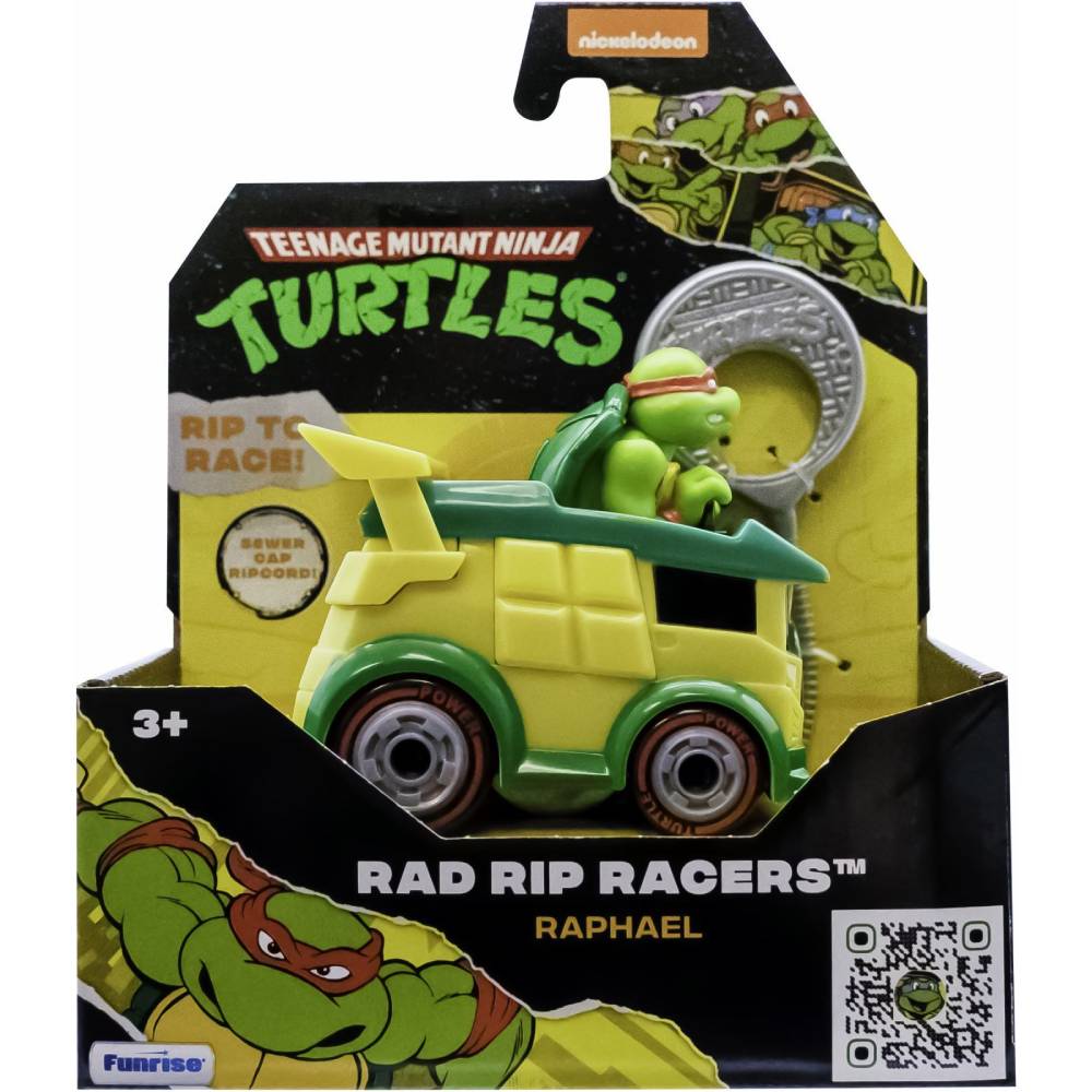 Игровой набор FUNRISE TMNT Черепашки-ниндзя классические Гонщик с лаунчером Рафаэль (71020) Для кого для мальчиков
