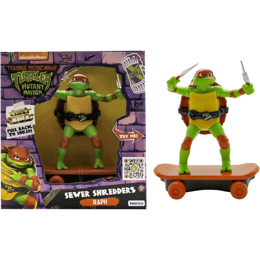 Игровой набор FUNRISE TMNT Черепашки-ниндзя классические Мастера боевых искусств Рафаэль movie star 2023 (71056) Тип герои мультфильмов