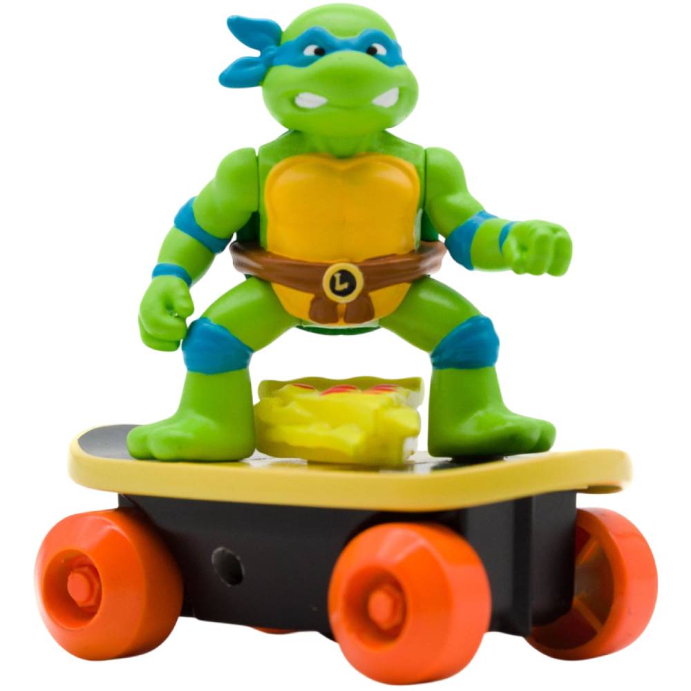 Игровой набор FUNRISE TMNT ерепашки-ниндзя классические Скейтбордист с лаунчером Леонардо (71040) (71040)