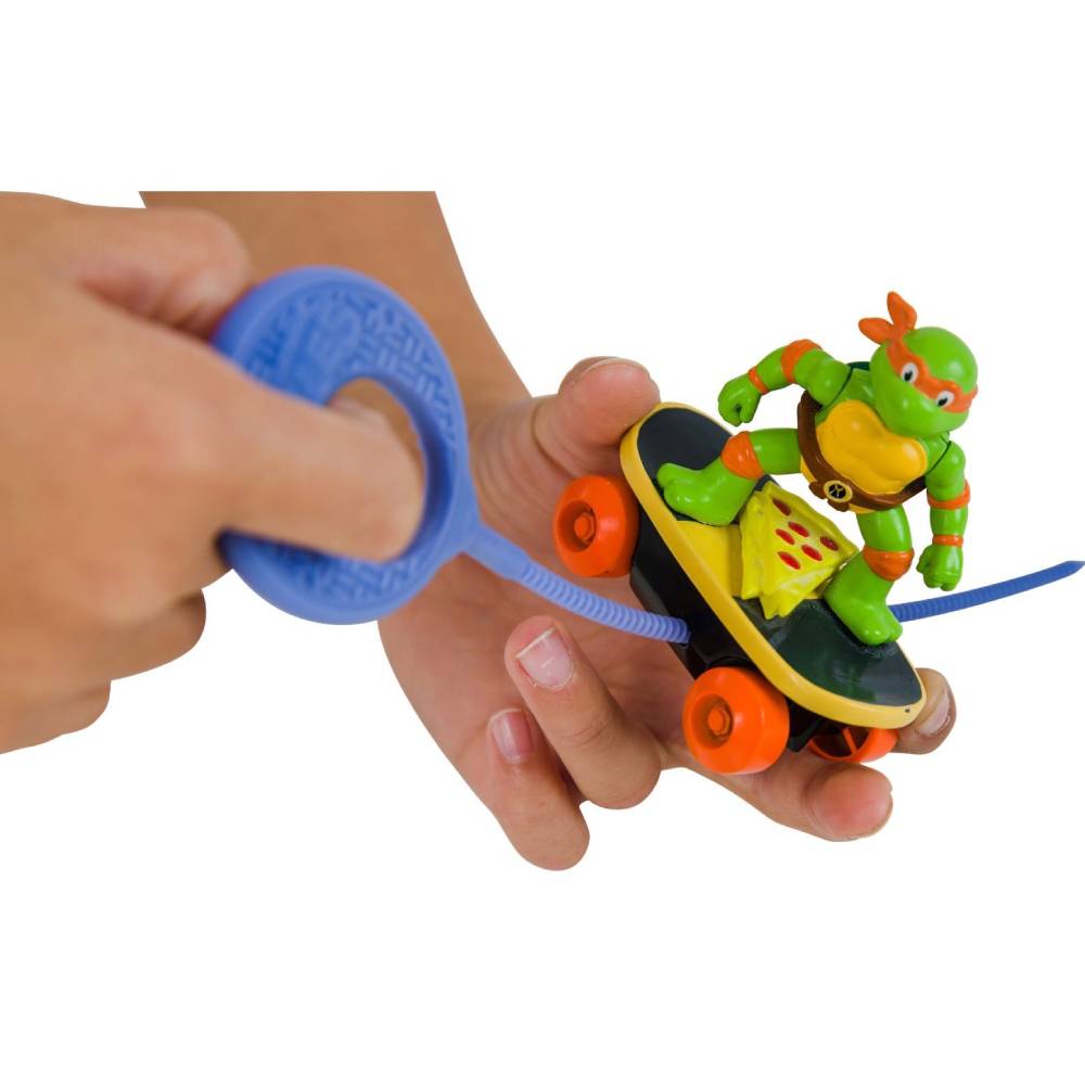 Игровой набор FUNRISE TMNT Черепашки-ниндзя классические Скейтбордист с лаунчером Микеланджело (71041) Для кого для мальчиков
