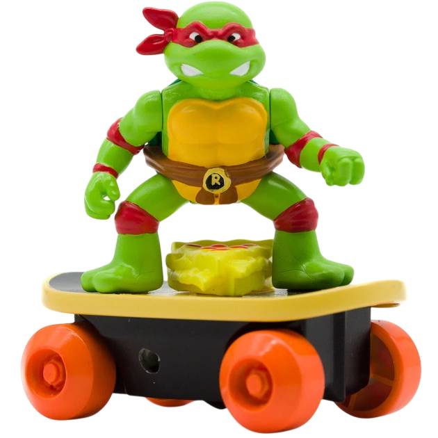 Игровой набор FUNRISE TMNT Черепашки-Ниндзя классические Скейтбордист з лаунчером Рафаэль (71043)
