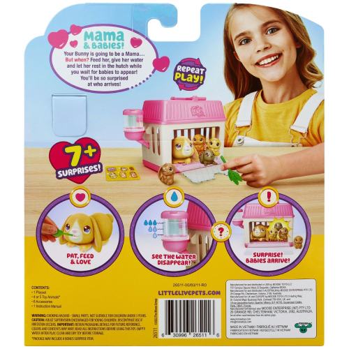 Покупка Игровой набор Moose Little Live Pets Мама-сюрприз Кролик (26511)