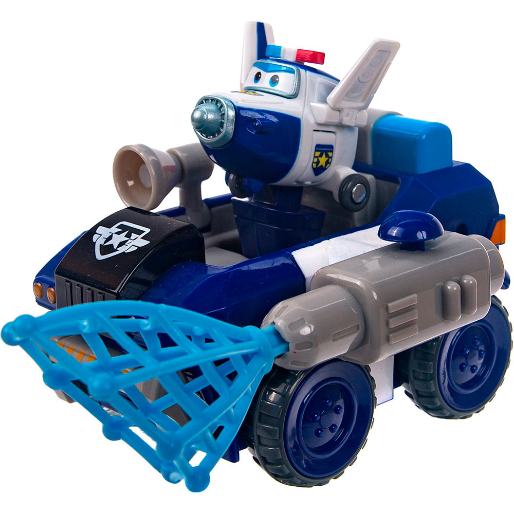 

Игровой набор Super Wings Mission Teams Paul's Police Rover Полицейский автомобиль Пола (EU730841), Ігровий набір Paul's Police Rover,