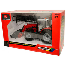 Трактор BRITAINS Massey Ferguson з фронтальним навантажувачем 1:32 (43082)
