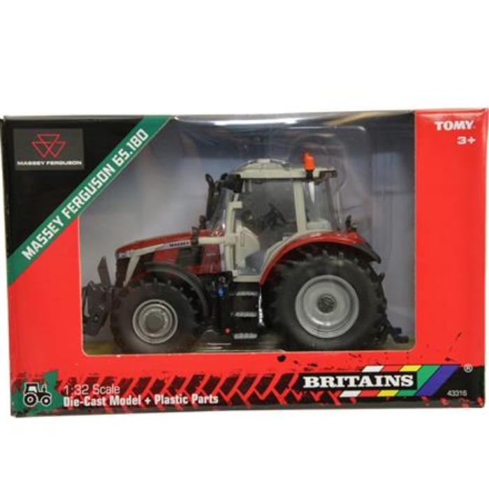 Модель BRITAINS Трактор Massey Ferguson 6S.180 (43316) Материал металл