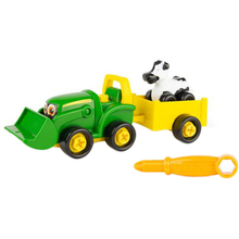 Игровой набор JOHN DEERE KIDS Трактор с ковшом и прицепом (47209)