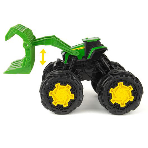 Трактор JOHN DEERE KIDS Monster Treads (47327) Особенности звуковые эффекты