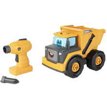 Ігровий набір JOHN DEERE KIDS Build-A-Buddy Жовтий самоскид 2-в-1 з іграшковим дрилем (47508)