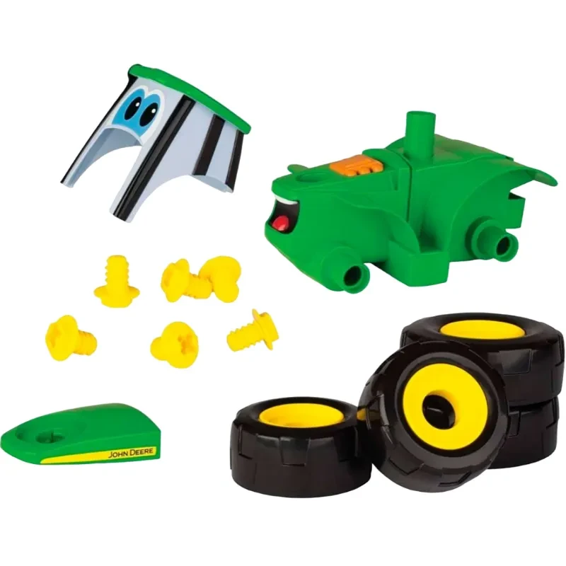 Игровой набор JOHN DEERE KIDS Конструктор Собери трактор с шуруповертом(46655) Возраст от 1.5 лет