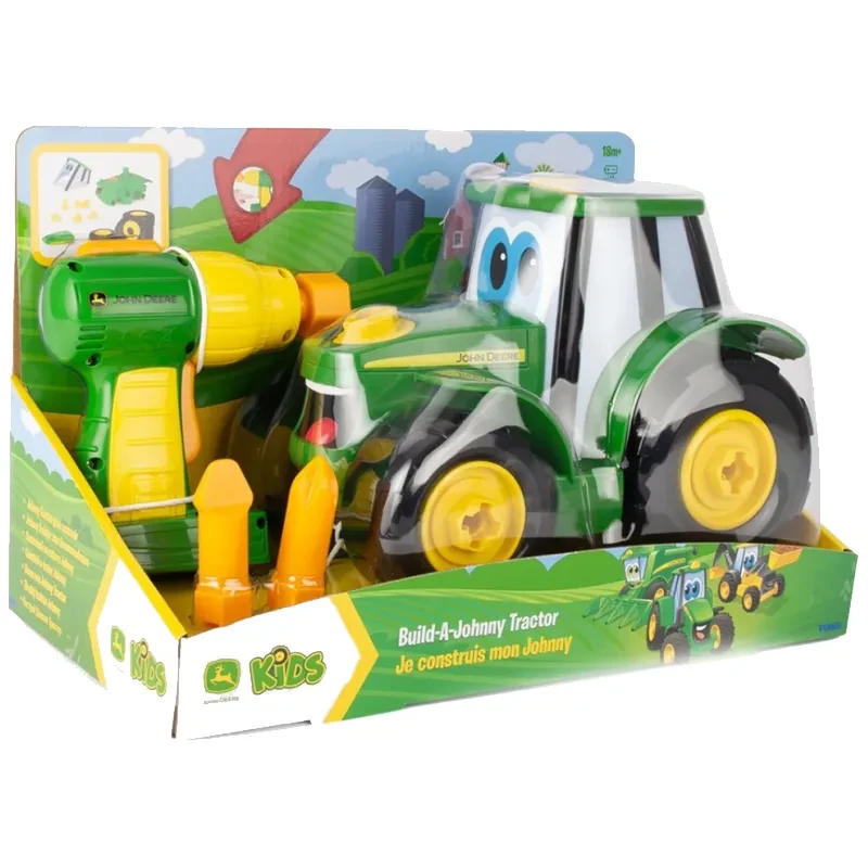 Игровой набор JOHN DEERE KIDS Конструктор Собери трактор с шуруповертом(46655) Вид игрушечной машины трактор