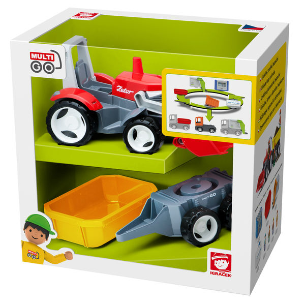 

Трактор MULTIGO 1+2 TRACTOR (27015), 1+2 - TRACTOR
