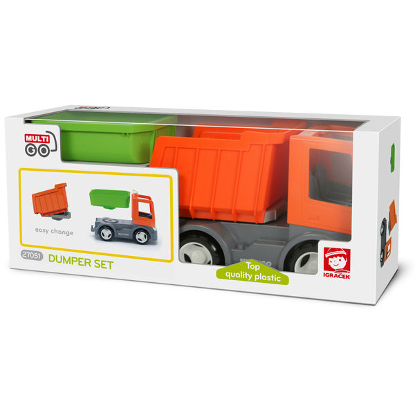 

Самосвал MULTIGO 1+2 DUMPER - ECO BOX (27051), 1+2 - DUMPER - ECO BOX