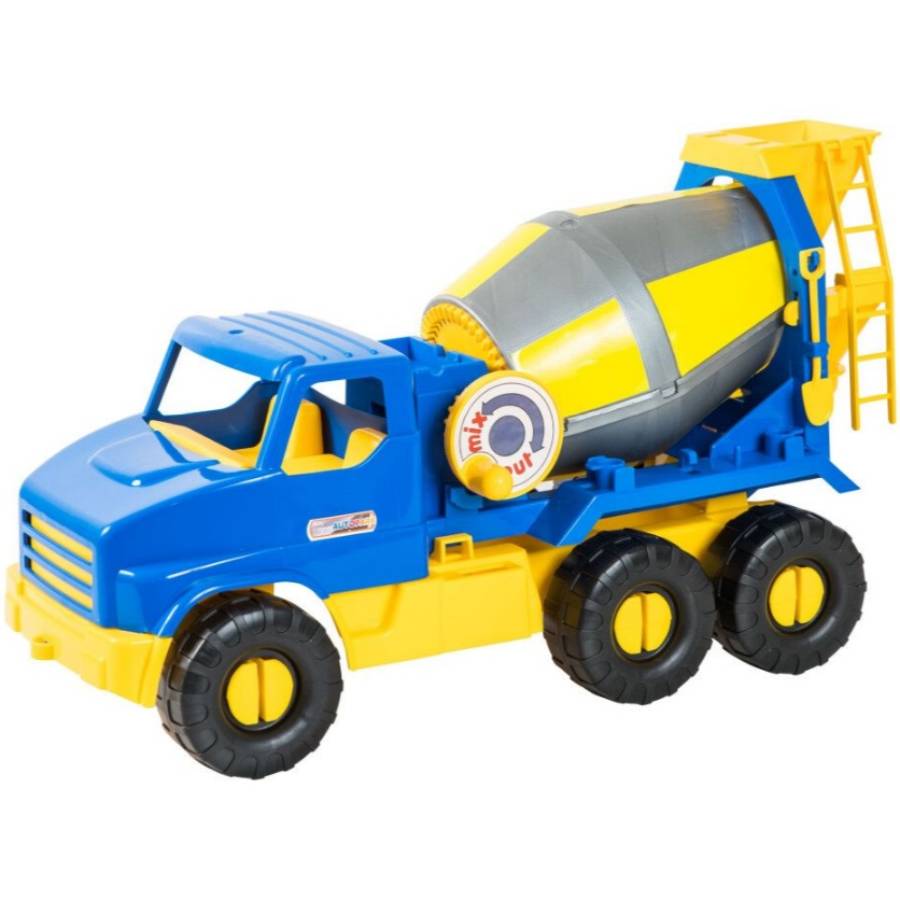 Машинка Tigres City Truck Бетономешалка Blue/Yellow (39395)