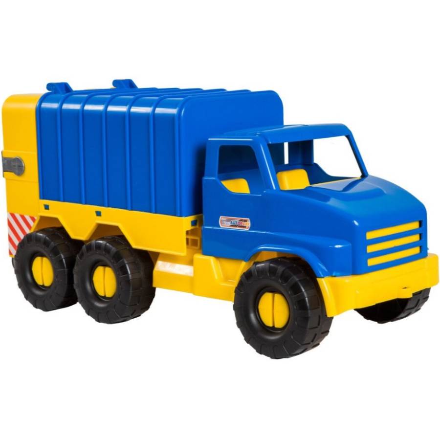 Машинка Tigres City Truck Мусоровоз Blue/Yellow (39399) Возраст от 1 года