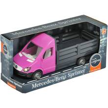 Машинка TIGRES "Mercedes-Benz Sprinter" бортовий Рожевий (39674)