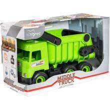 Машинка Tigres Middle Truck Самосвал Green (39482)