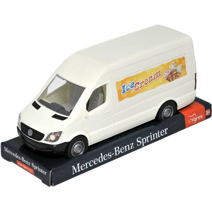 Машинка TIGRES "Mercedes-Benz Sprinter" вантажний Білий (39700)