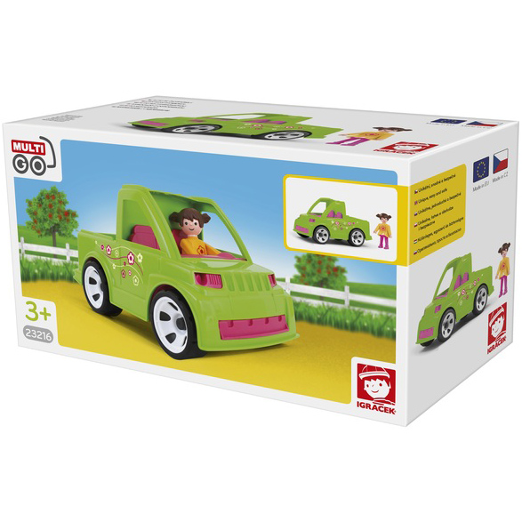 Машинка MULTIGO CAR WITH GARDENER (23216) Вік від 3 років