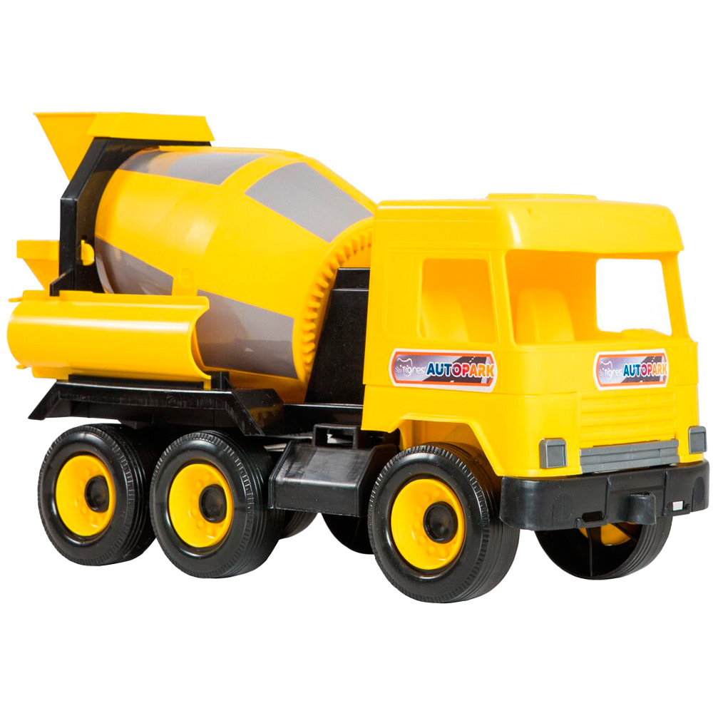 Машинка TIGRES Middle truck Бетонозмішувач Yellow (39493)