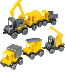 Набір машинок TIGRES Kid cars будівельний 12 шт (39901)