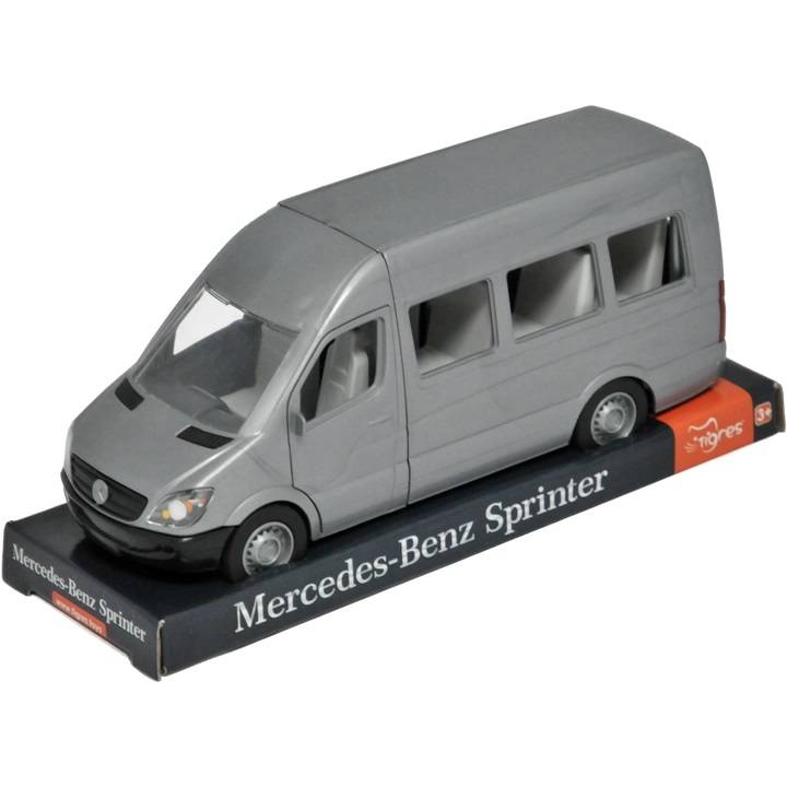 Машинка TIGRES "Mercedes-Benz Sprinter" пассажирский Серый (39707)