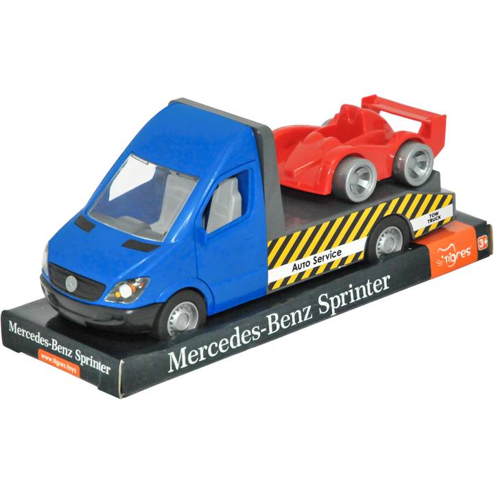 Машинка TIGRES "Mercedes-Benz Sprinter" Эвакуатор Синий (39709)