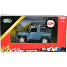 Машинка BRITAINS Land Rover Defender 90 1:32 синій (43217)