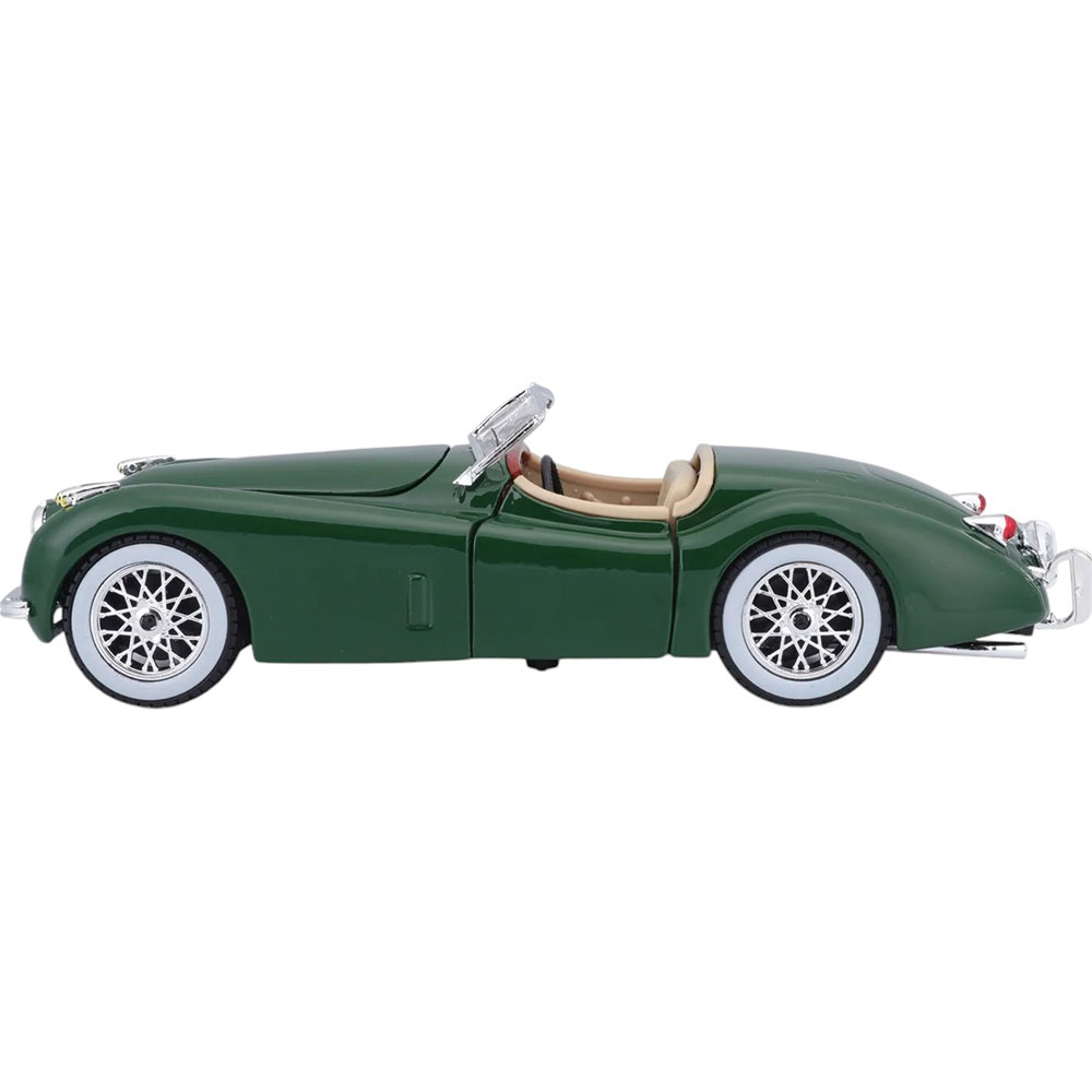 Машина Bburago JAGUAR XK 120 Green (18-22018) Размеры 68х185х57