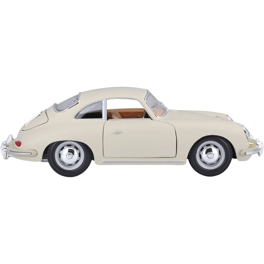 Зовнішній вигляд Машина Bburago Porsche 356B Coupe (1961) Ivory (18-22079)