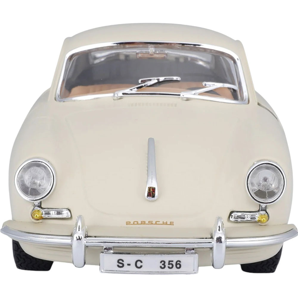 Фото Машина Bburago Porsche 356B Coupe (1961) Ivory (18-22079)