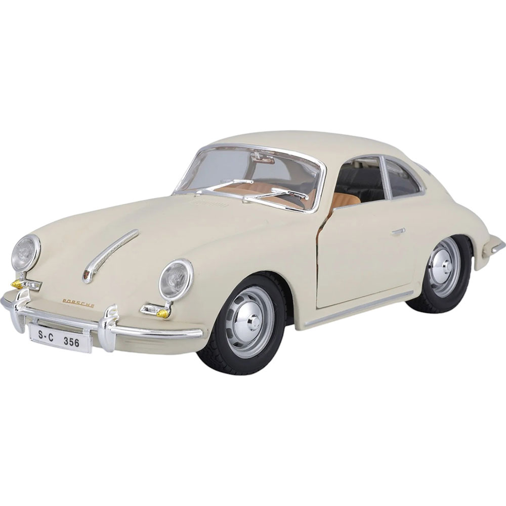 Машина Bburago Porsche 356B Coupe (1961) Ivory (18-22079)