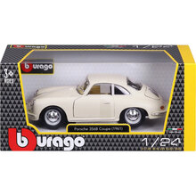 Машина Bburago Porsche 356B Coupe (1961) Ivory (18-22079)