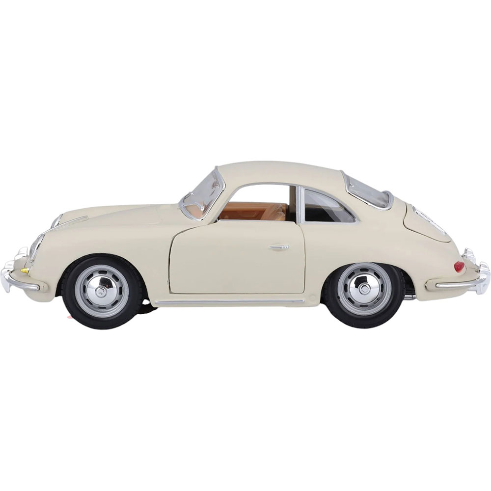 Машина Bburago Porsche 356B Coupe (1961) Ivory (18-22079) Вид модели автомобиль