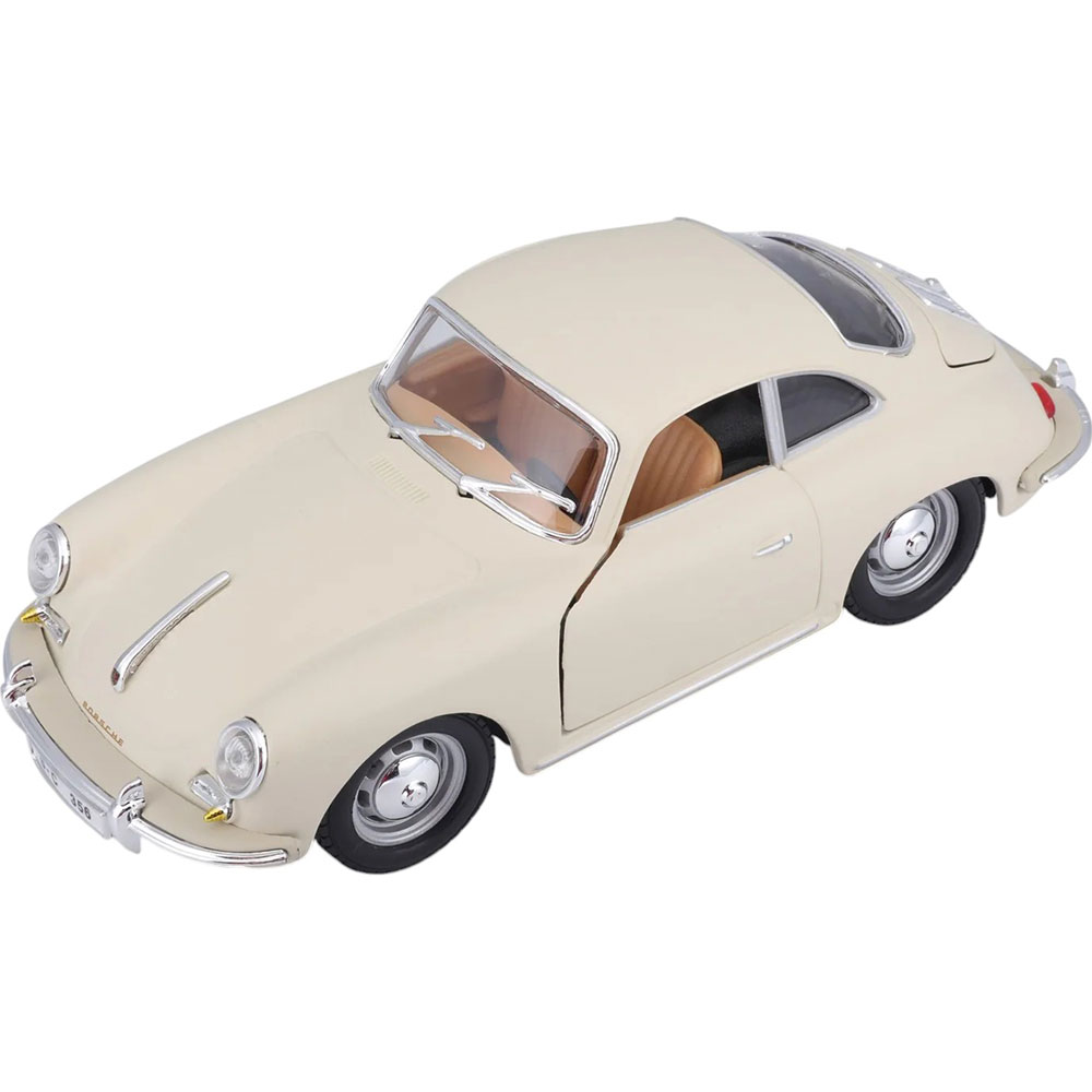 Машина Bburago Porsche 356B Coupe (1961) Ivory (18-22079) Вік від 3 років