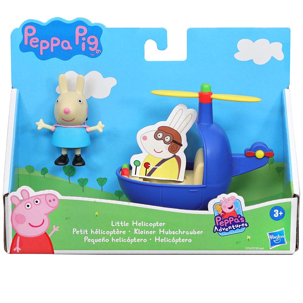 Игровой набор PEPPA PIG Peppa - Вертолет Ребекки  (F2742) Материал полимер