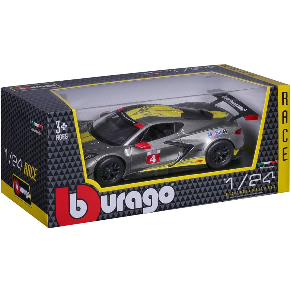 Изображение Модель BBURAGO Chevrolet Corvette C8.R 1:24 (18-28024)