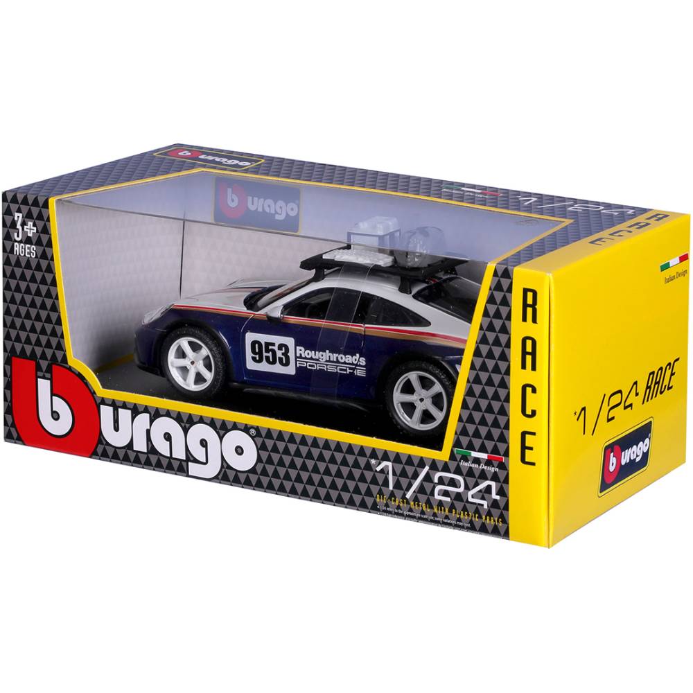 Фото Модель Bburago Porsche 911 Dakar 1:24 (18-28029)