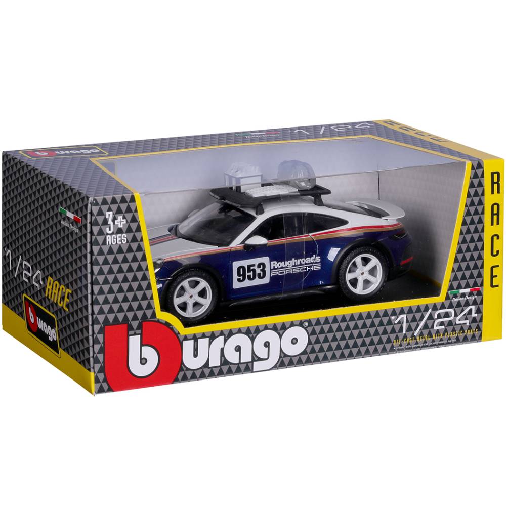 Зовнішній вигляд Модель Bburago Porsche 911 Dakar 1:24 (18-28029)