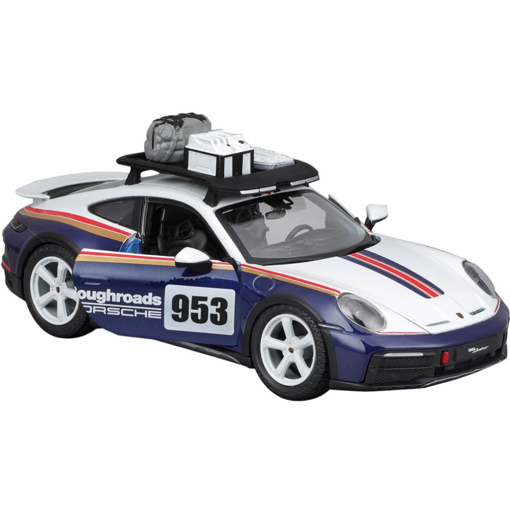 Модель Bburago Porsche 911 Dakar 1:24 (18-28029) Вид моделі автомобіль