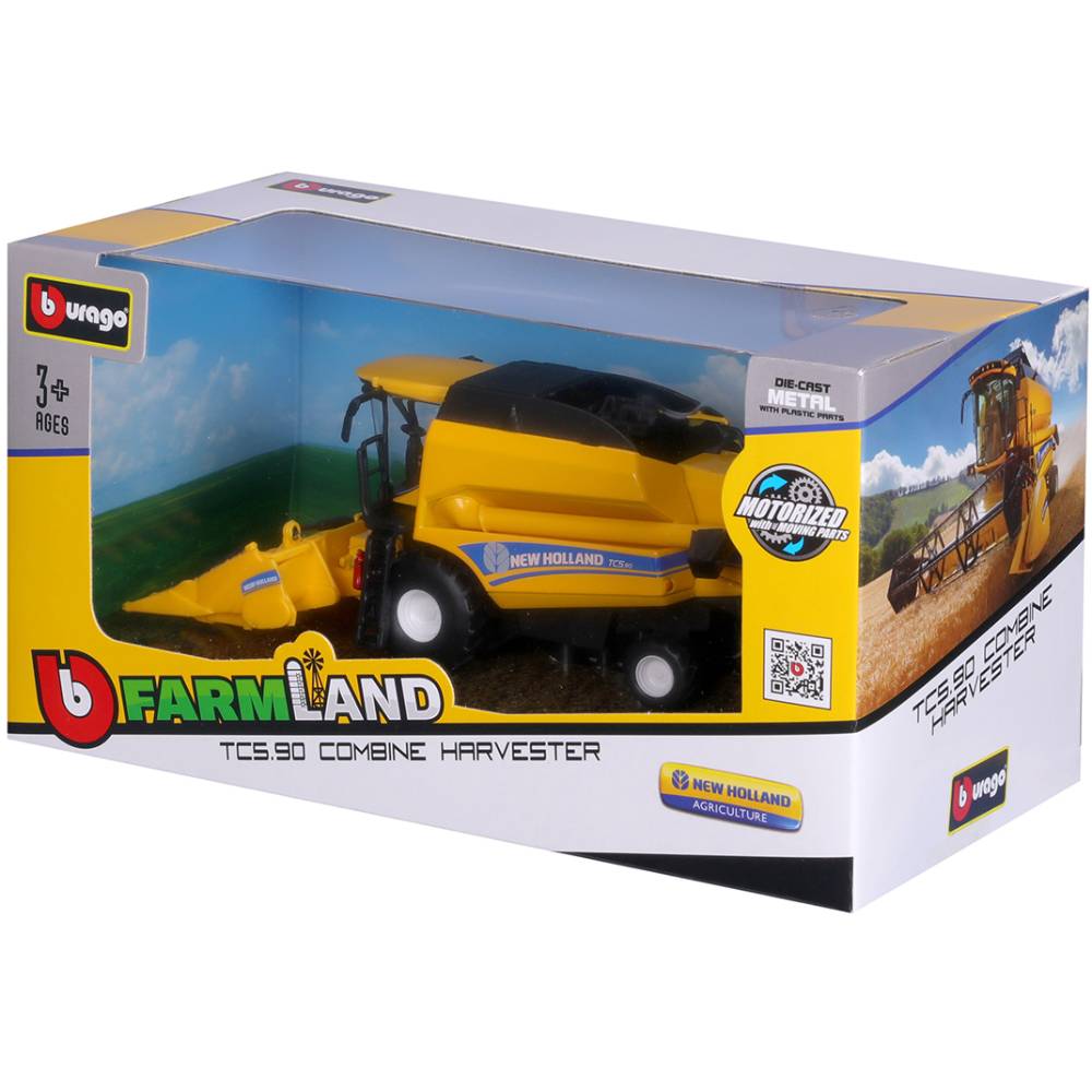 Зовнішній вигляд Модель Bburago New Holland Зернозбиральний комбайн TC5 90 (18-31722)