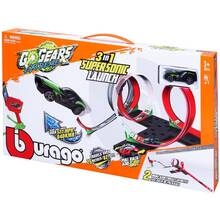 Игровой набор BBURAGO GoGears Extreme Сверхзвуковой запуск 3 в 1 (18-30533)