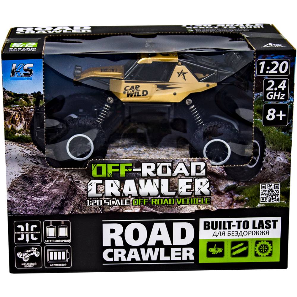 В інтернет магазині Машинка на р/в Sulong Toys Off-Road Crawler Сар Vs Wild Gold (SL-109AG)