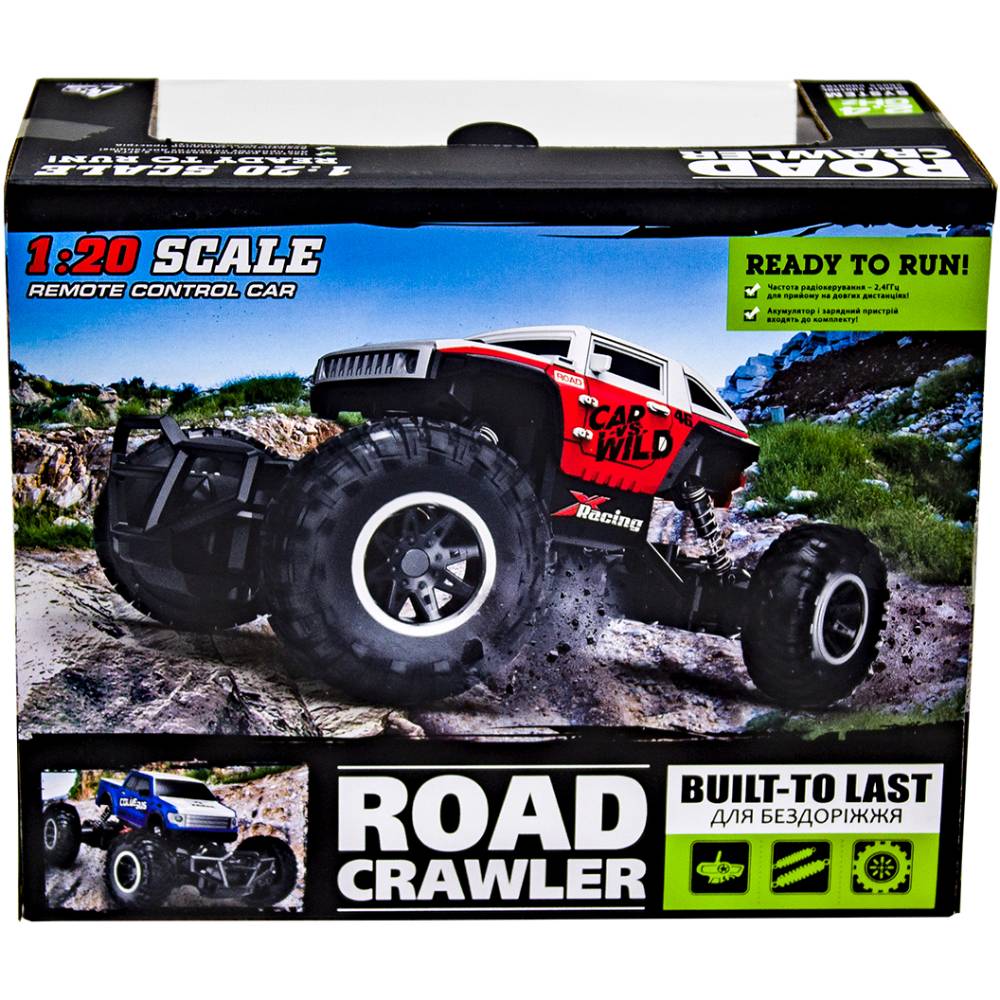 Машинка на р/у Sulong Toys Off-Road Crawler Сar Vs Wild Gold (SL-109AG) Комплектация Автомобиль, пульт радиоуправления, аккумулятор, USB шнур