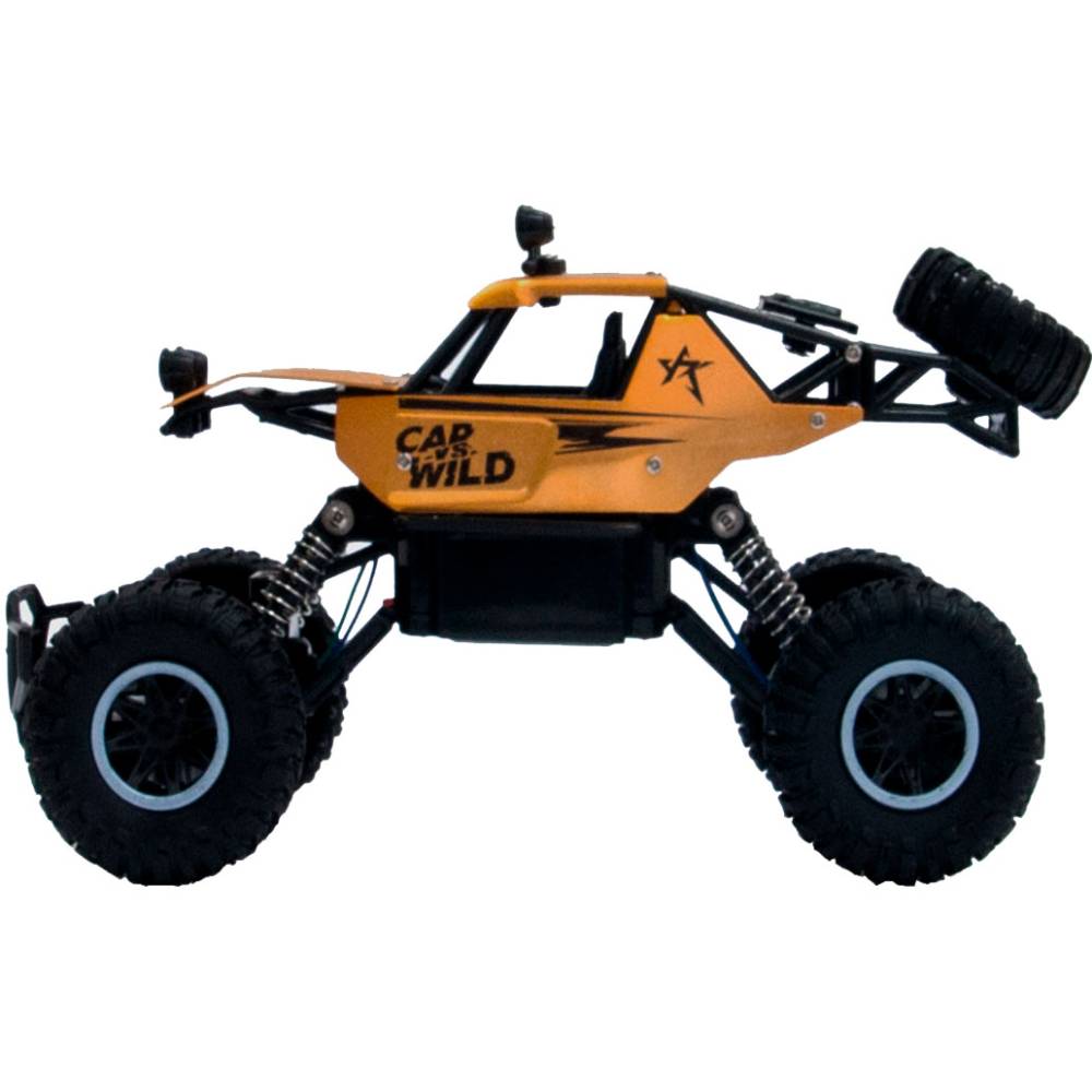 Машинка на р/у Sulong Toys Off-Road Crawler Сar Vs Wild Gold (SL-109AG) Питание 2 батарейки типа АА для пульта управления, 1 аккумулятор Ni-MH