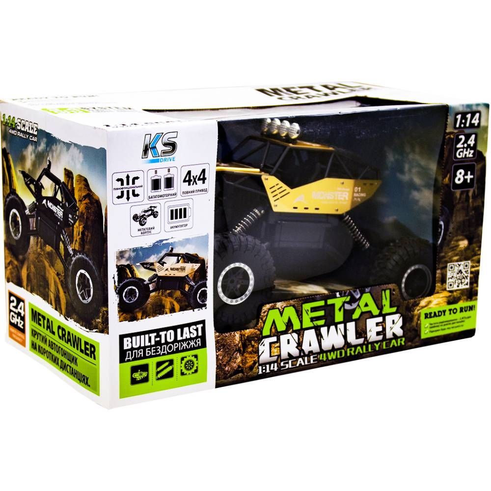 В інтернет магазині Модель Sulong Toys Off-Road Crawler Force 1:14 Gold (SL-122RHG)