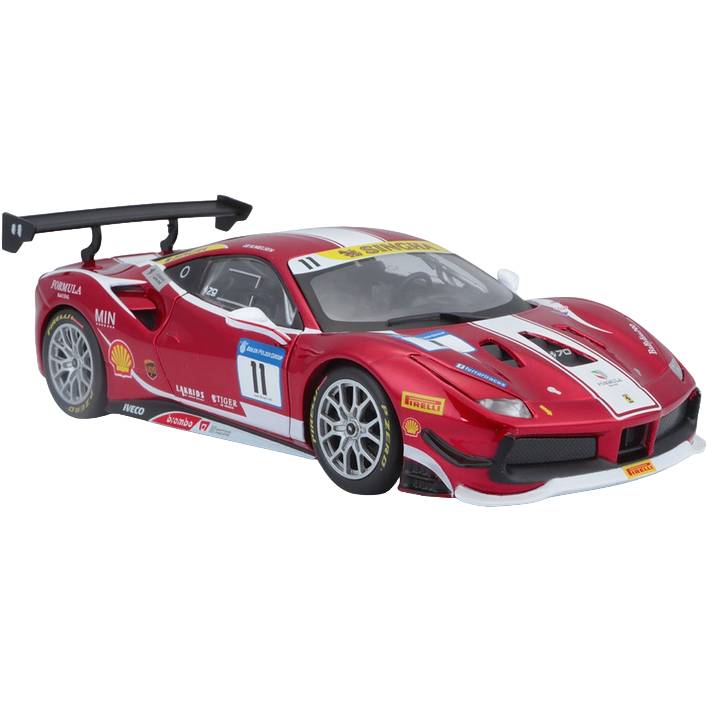 Автомодель Bburago Ferrari 488 Challenge 1:24 Красная (18-26308) Марка авто Ferrari