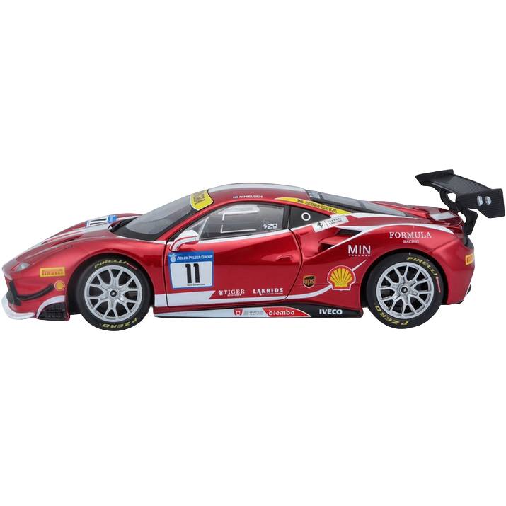 Автомодель Bburago Ferrari 488 Challenge 1:24 Красная (18-26308) Возраст от 3 лет