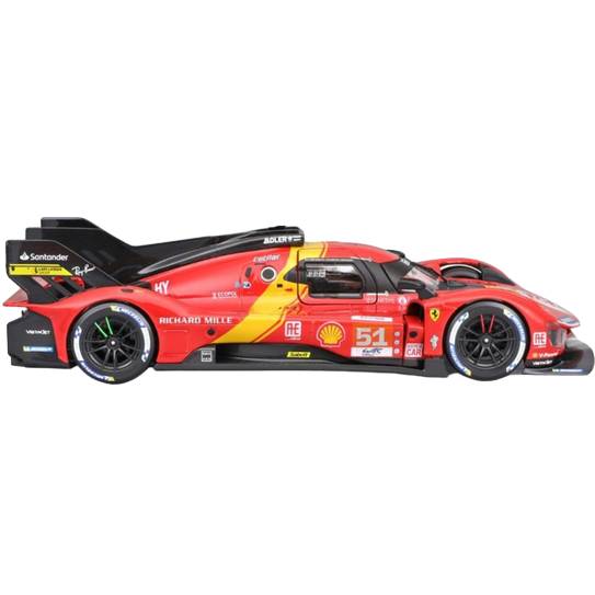 Автомодель BBURAGO FERRARI 499P LMH 1:24 (18-26309) Вид игрушечной машины автомобиль