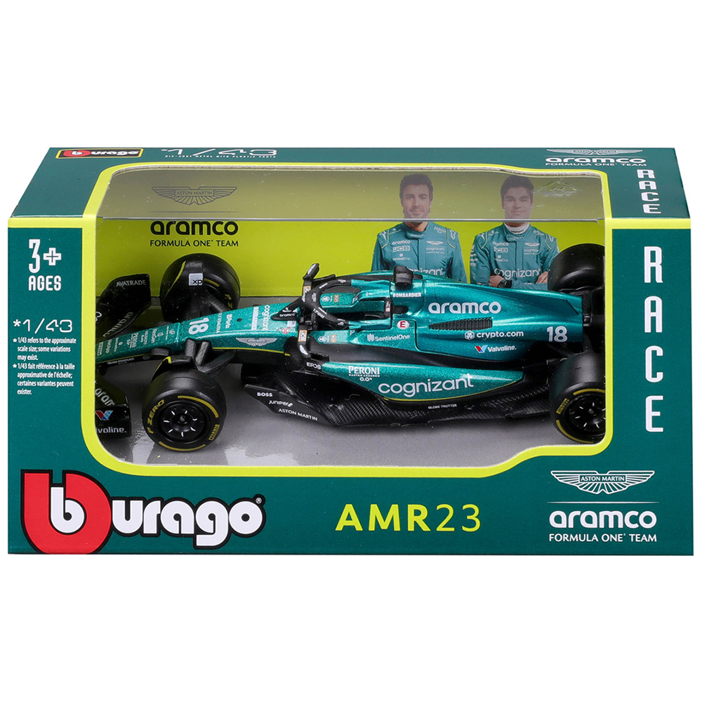 В Украине Автомодель BBURAGO ASTON MARTIN AMR23 2023 1:43 (18-38090)